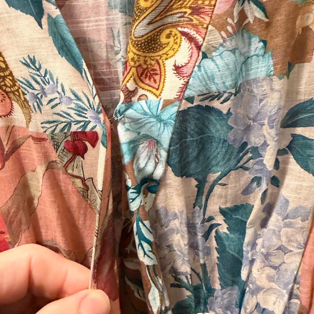 ZIMMERMANN
Cassia Patch Midi Wrap Dress - Picture 5 of 6